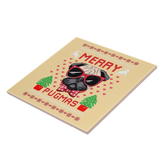 Joyeux Pugmas ! Carreau (Côté)