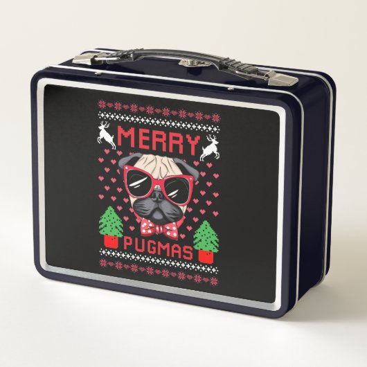 Joyeux Pugmas ! Lunch box (Dos)