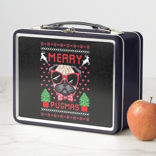 Joyeux Pugmas ! Lunch box (En situation)