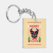 Joyeux Pugmas ! Porte-clés (Devant gauche)
