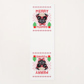 Joyeux Pugmas ! Tapis de yoga (Devant)