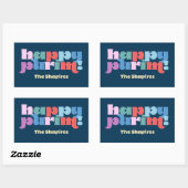 Joyeux Purim Sameach étiquette pour manot de pêche (Feuille)