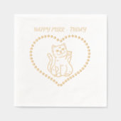 Joyeux Purr-thday Chat fête d'anniversaire (Recto)