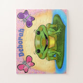 Joyeux puzzle de grenouilles (Vertical)