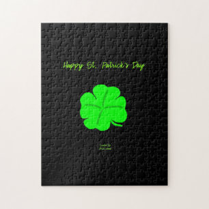 Joyeux Puzzle de la Saint Patrick 28 cm X 35,5 cm