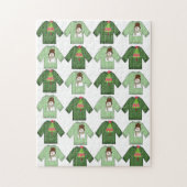 Joyeux Puzzle de Noël, affreux pulls de Noël (Vertical)