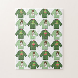 Joyeux Puzzle de Noël, affreux pulls de Noël