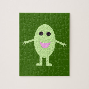 Joyeux Puzzle de raisins verts