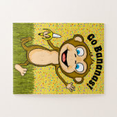 Joyeux Puzzle de singe (Horizontal)