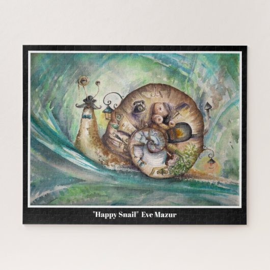 Joyeux Puzzle d'escargot (Horizontal)