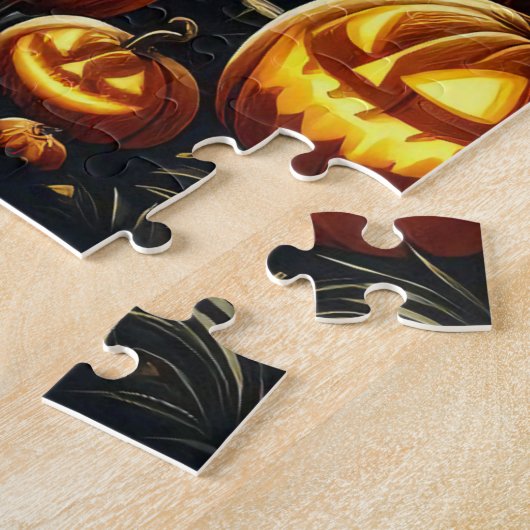 Joyeux puzzle d'Halloween (Côté)