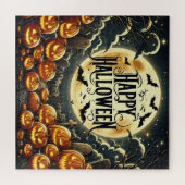 Joyeux puzzle d'Halloween (Horizontal)