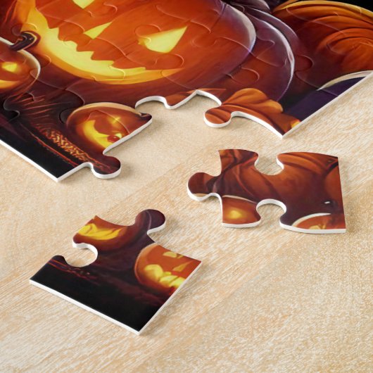 Joyeux puzzle d'Halloween (Côté)