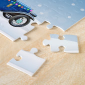 Joyeux puzzle Noël et Père Noël (Côté)