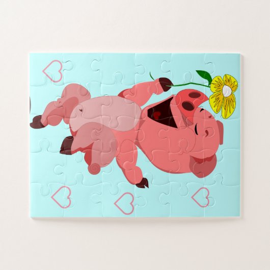Joyeux puzzle Piglet Jigsaw (Horizontal)