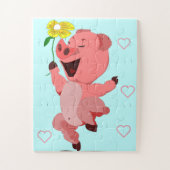 Joyeux puzzle Piglet Jigsaw (Vertical)