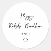 joyeux raksha bandhan, rakhi Sticker (Devant)