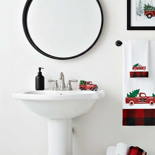 Joyeux ramassage de Noël et arbre