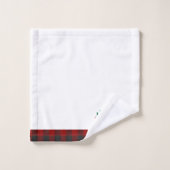 Joyeux ramassage de Noël et arbre (Gant de toilette)