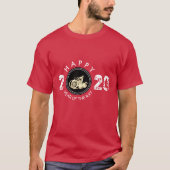 Joyeux Rat chinois Nouvel An 2020 Hommes T-shirt 2 (Devant)