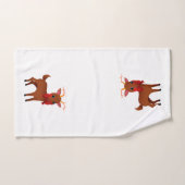 Joyeux Reindeer (Serviette à main)
