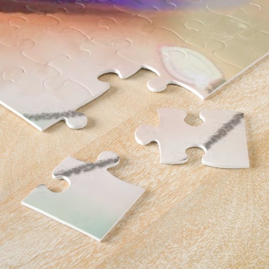 Joyeux Reindeer Noël Puzzle (Côté)