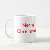 Joyeux renne de Noël - Mug (Gauche)