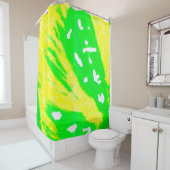 Joyeux rideau de douche (En situation)