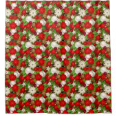 Joyeux rideau de douche de vacances (Devant)