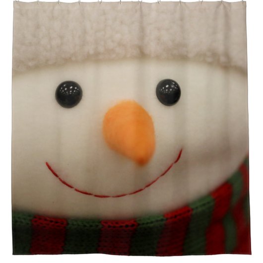 Joyeux rideau de douche Snowman (Devant)