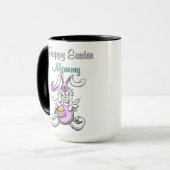 Joyeux Ringer Mug de Pâques maman (Devant gauche)