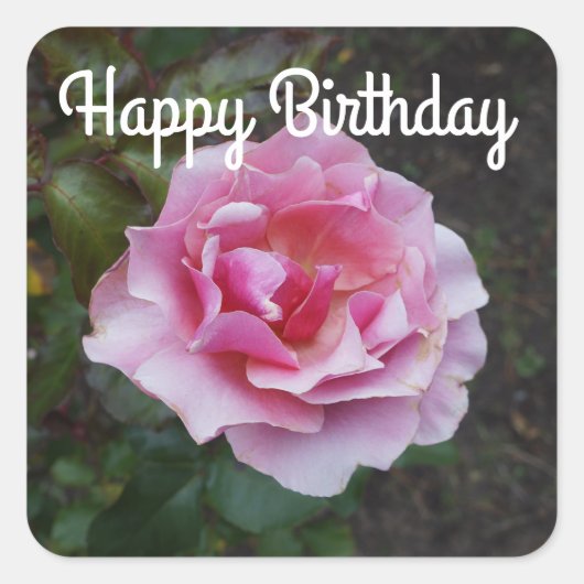 Joyeux Rose Duet Anniversaire #2 Stickers (Devant)