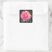 Joyeux Rose Elle Anniversaire #3 Stickers (Sac)