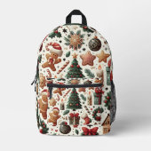 Joyeux sac à dos Motif de Noël (Recto)