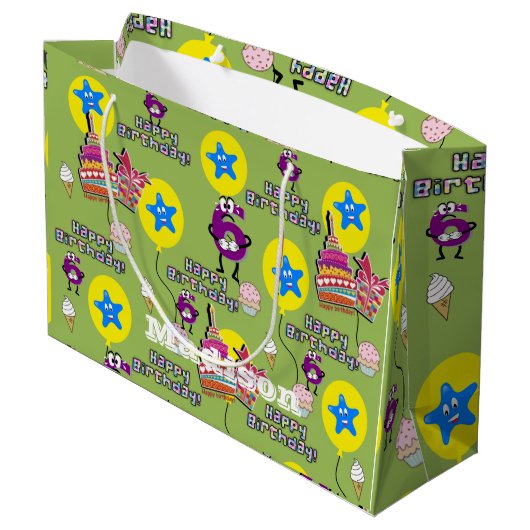 Joyeux sac cadeau 6e anniversaire #6 (Dos Angle)