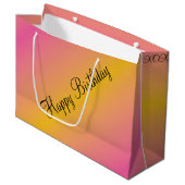 Joyeux sac cadeau d'anniversaire (Devant Angle)