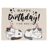 Joyeux sac cadeau d'anniversaire (Dos)