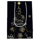 Joyeux sac cadeau de Noël moyen (Dos)