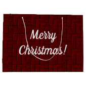 Joyeux sac cadeau de Noël Ruby (Dos)