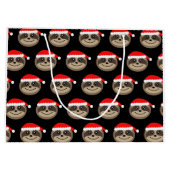 Joyeux sac de cadeau de Noël de paresse de (Dos)