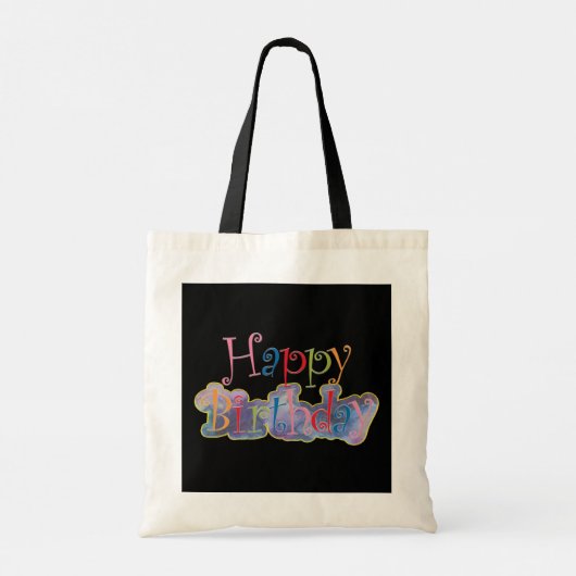 Joyeux Sac fourre-tout d'anniversaire (Dos)