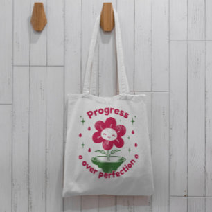 Joyeux Sac fourre-tout de dessin à fleurs