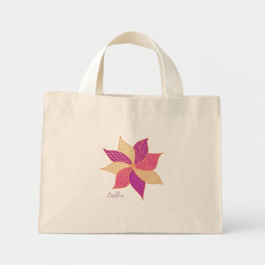Joyeux Sac fourre-tout de fleurs (Devant)