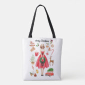 Joyeux sac fourre-tout de Noël (Dos)