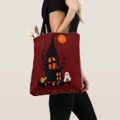 Joyeux Sac fourre-tout d'Halloween (De près)