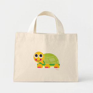 Joyeux Sac fourre-tout floral de tortue - Customis