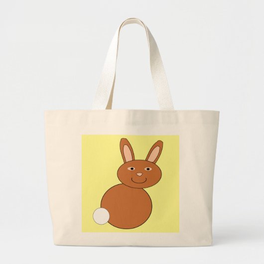 Joyeux Sac fourre-tout lapin de Pâques (Devant)