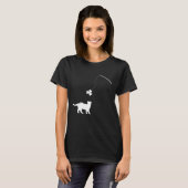 Joyeux Saint Patrick Jour du Trèfle Chat T-Shirt S (Devant entier)