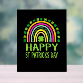 Joyeux Saint Patrick's Day Rainbow Girls T- (Neutre)