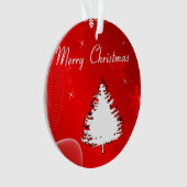 Joyeux sapin blanc de Noël (devant)